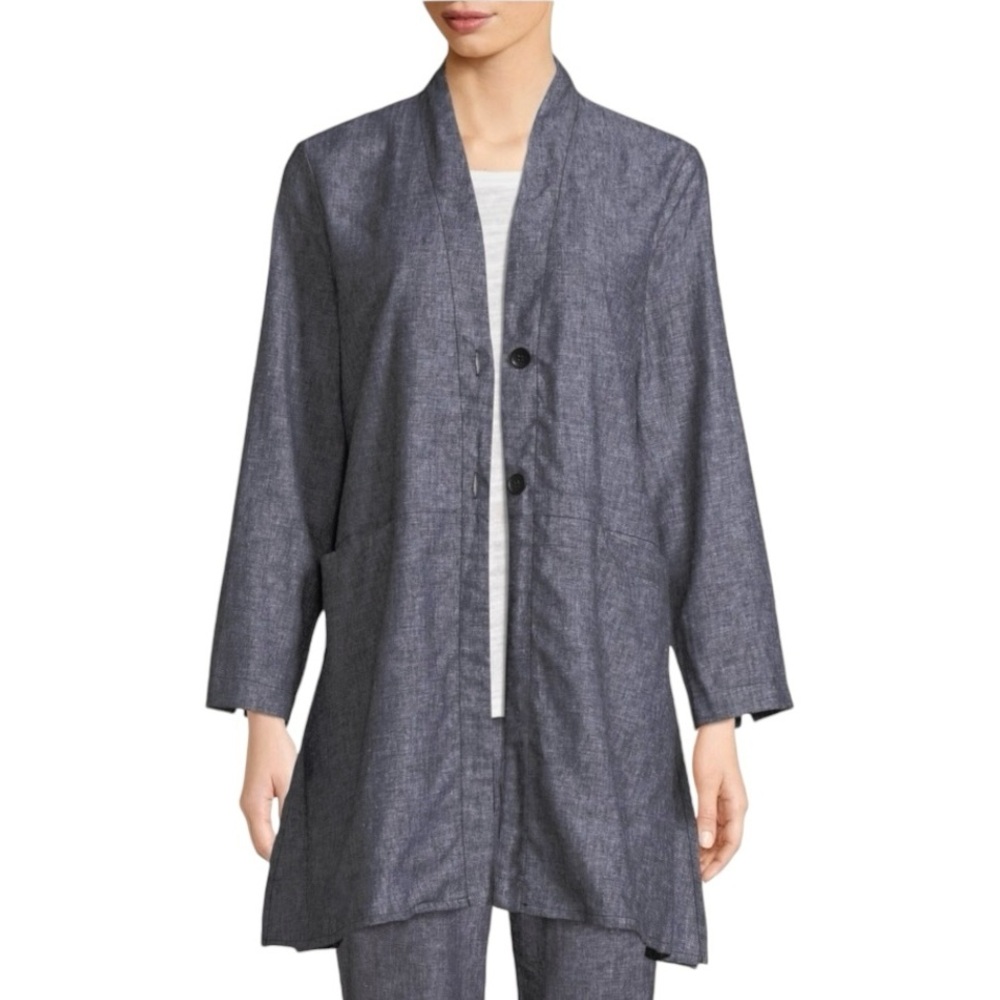 Masai Herringbone Linen Jacket